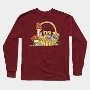 Easter Owl Long Sleeve T-Shirt